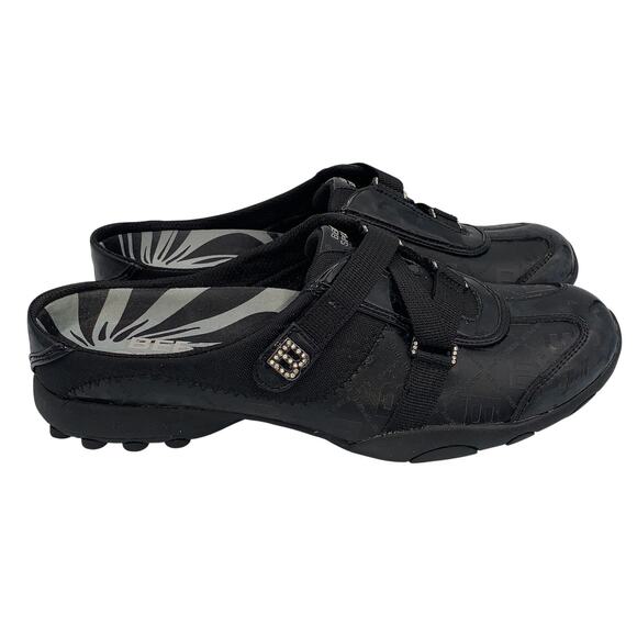 Bebe Sport Mercury Rising Black Logo Sneaker (34792) Women's Size 7.5 NEW in Box - Picture 1 of 8